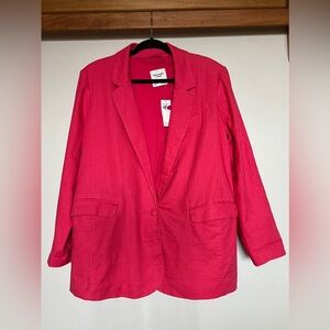 Abercrombie Pink Blazer NWT